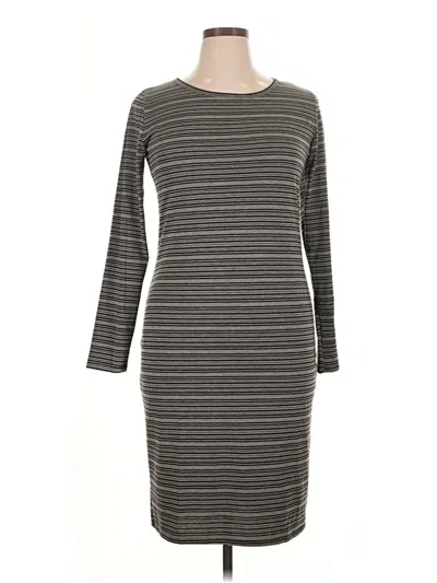 Pre-owned Lularoe Casual Dress In Gray