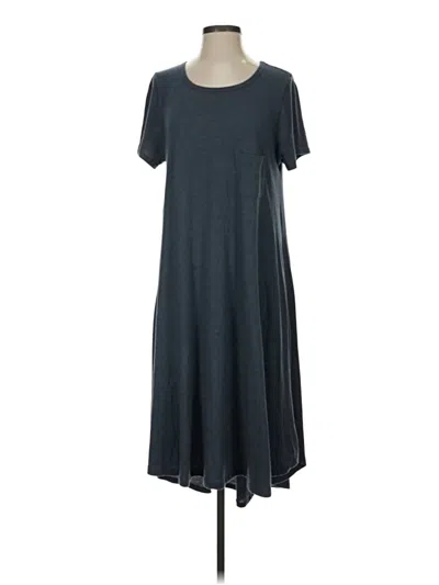 Pre-owned Lularoe Casual Dress In Gray