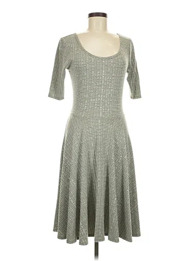 Pre-owned Lularoe Casual Dress In Gray
