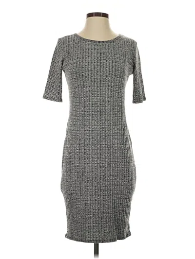 Pre-owned Lularoe Casual Dress In Gray