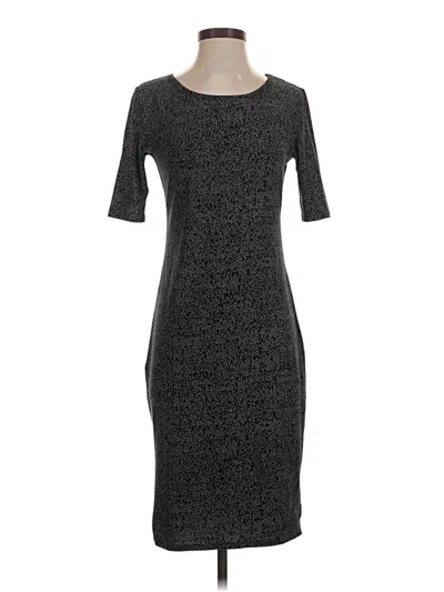 Pre-owned Lularoe Casual Dress In Gray