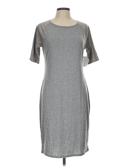 Pre-owned Lularoe Casual Dress In Gray