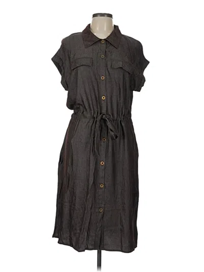 Pre-owned Lularoe Casual Dress In Gray