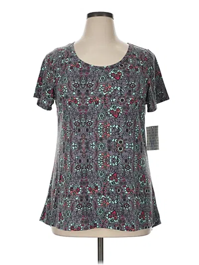 Pre-owned Lularoe Casual Dress In Gray