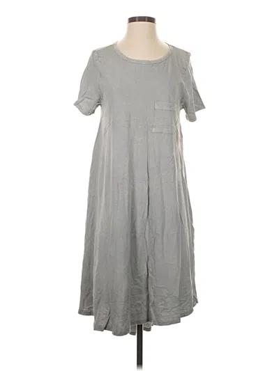 Pre-owned Lularoe Casual Dress In Gray
