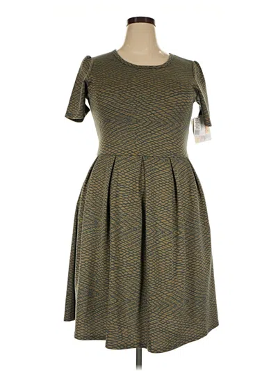 Lularoe Casual Dress In Green