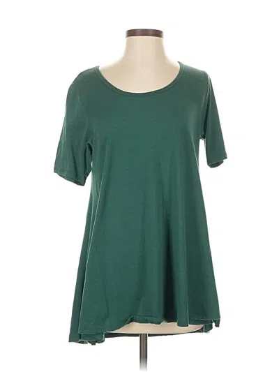 Pre-owned Lularoe Casual Dress In Green