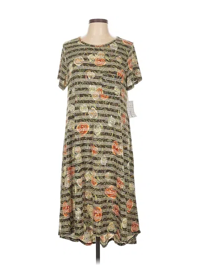 Lularoe Casual Dress In Green