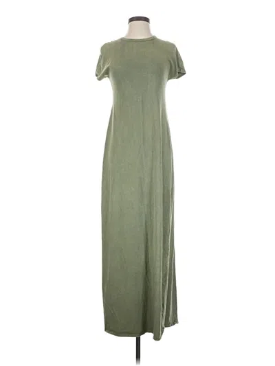 Pre-owned Lularoe Casual Dress In Green
