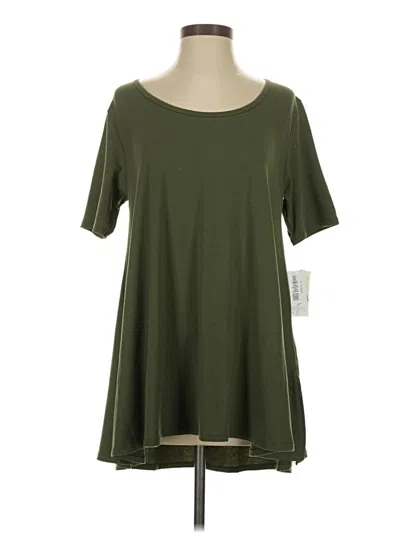Pre-owned Lularoe Casual Dress In Green