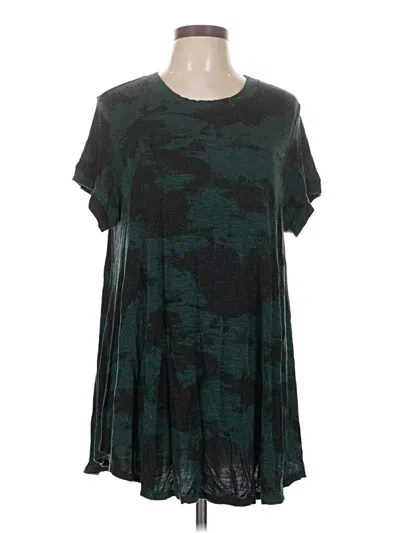 Pre-owned Lularoe Casual Dress In Green