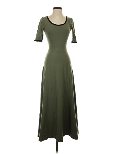 Pre-owned Lularoe Casual Dress In Green