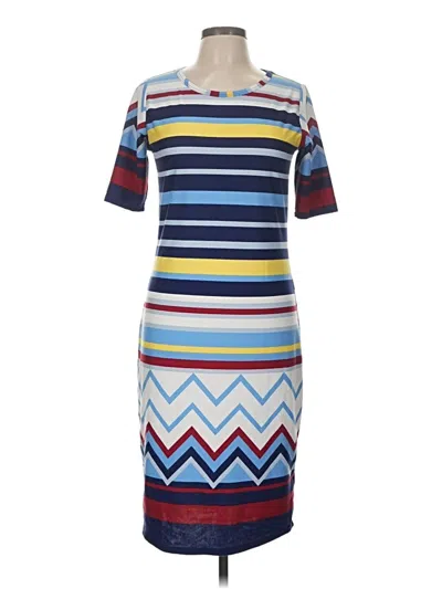 Pre-owned Lularoe Casual Dress In Ivory