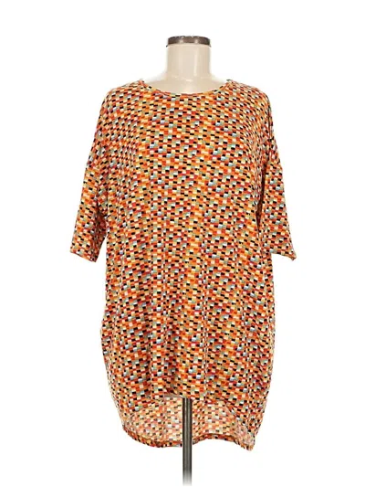 Pre-owned Lularoe Casual Dress In Orange