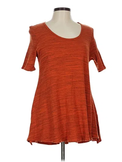 Pre-owned Lularoe Casual Dress In Orange