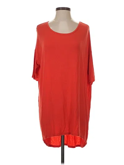 Pre-owned Lularoe Casual Dress In Orange