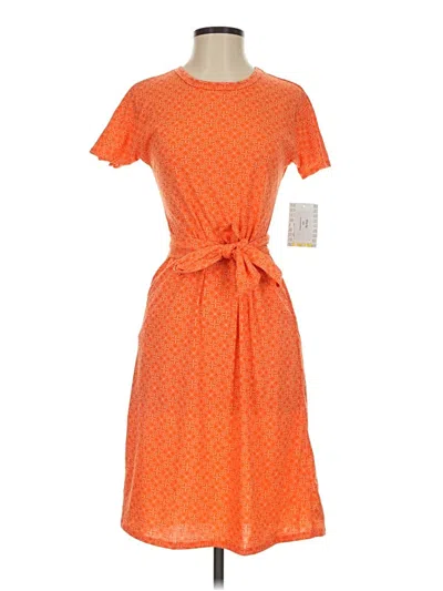 Lularoe Casual Dress In Orange