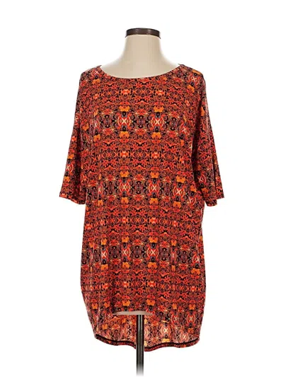 Pre-owned Lularoe Casual Dress In Orange