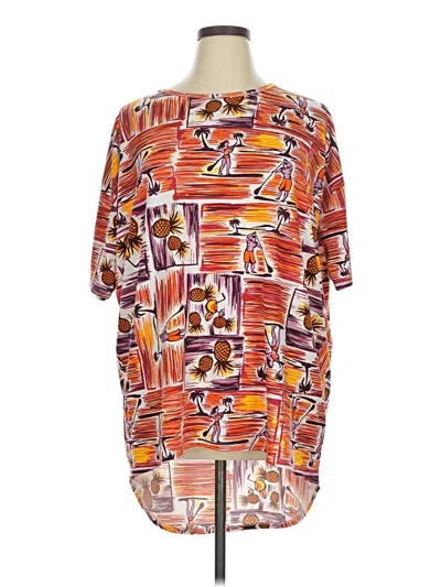 Pre-owned Lularoe Casual Dress In Orange