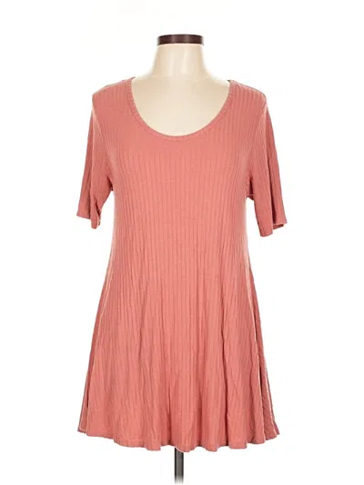 Pre-owned Lularoe Casual Dress In Pink