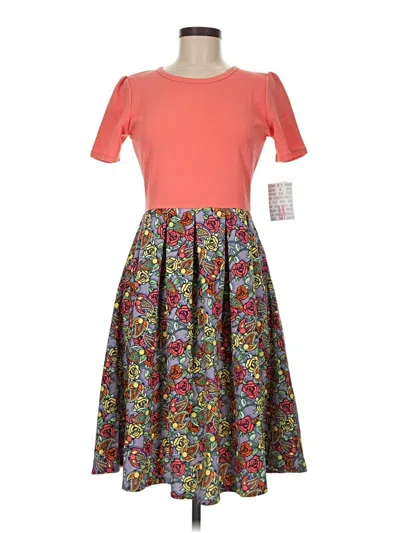 Lularoe Casual Dress In Pink