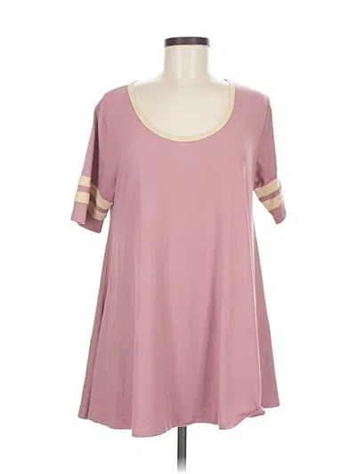 Pre-owned Lularoe Casual Dress In Pink