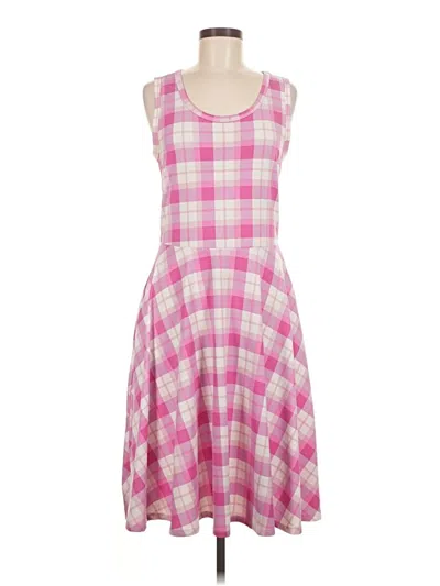 Pre-owned Lularoe Casual Dress In Pink