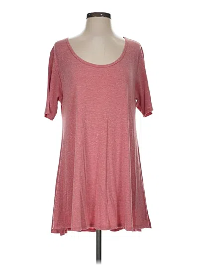 Pre-owned Lularoe Casual Dress In Pink