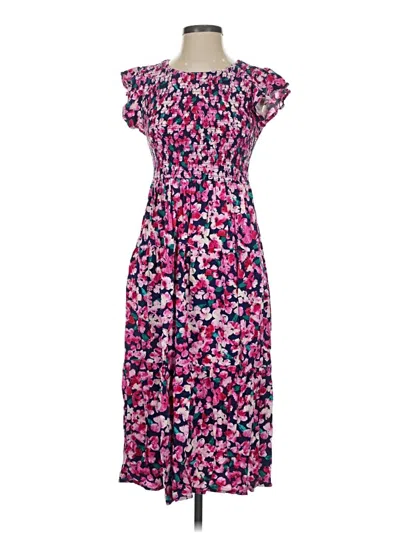 Pre-owned Lularoe Casual Dress In Pink