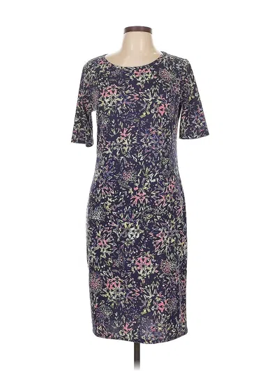 Pre-owned Lularoe Casual Dress In Purple