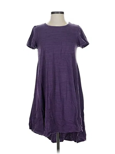 Pre-owned Lularoe Casual Dress In Purple