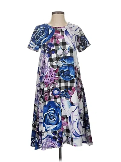 Pre-owned Lularoe Casual Dress In Purple