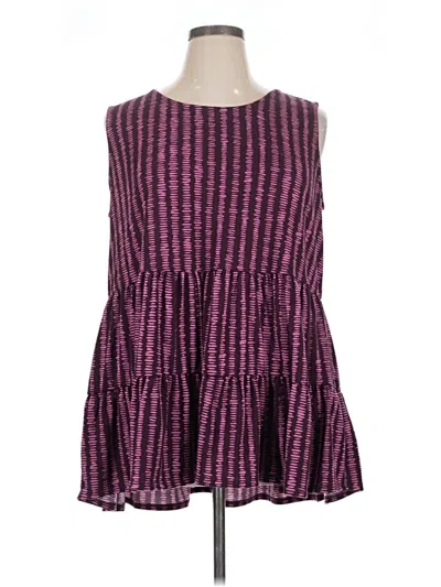 Pre-owned Lularoe Casual Dress In Purple