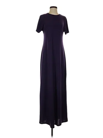 Pre-owned Lularoe Casual Dress In Purple