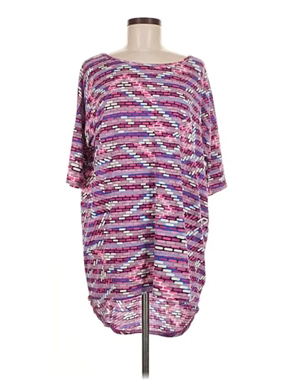 Pre-owned Lularoe Casual Dress In Purple