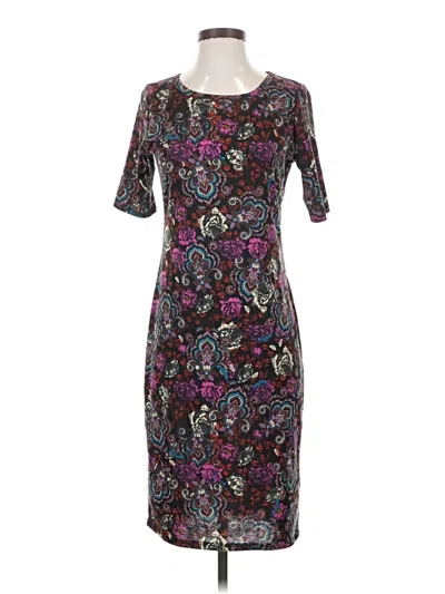 Pre-owned Lularoe Casual Dress In Purple
