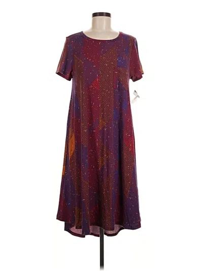 Lularoe Casual Dress In Purple