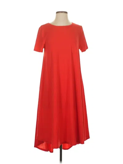 Pre-owned Lularoe Casual Dress In Red