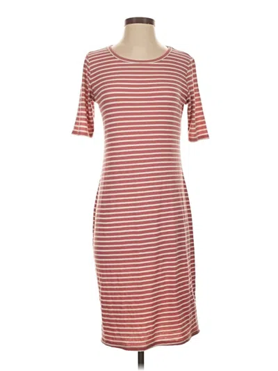 Pre-owned Lularoe Casual Dress In Red