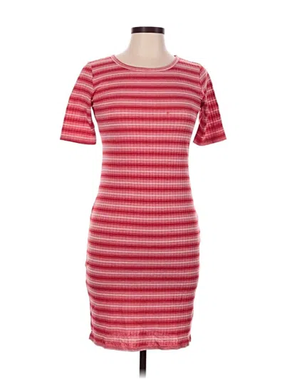 Pre-owned Lularoe Casual Dress In Red
