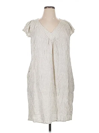Pre-owned Lularoe Casual Dress In Silver