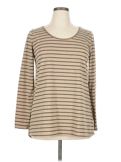 Pre-owned Lularoe Casual Dress In Tan