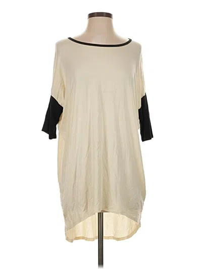 Pre-owned Lularoe Casual Dress In Tan