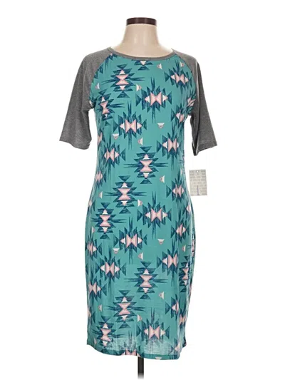 Lularoe Casual Dress In Teal