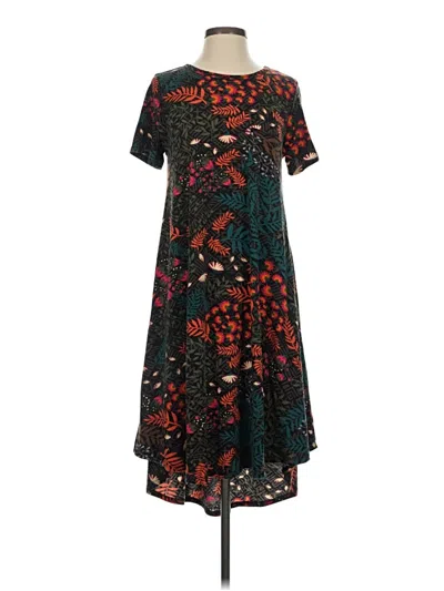 Pre-owned Lularoe Casual Dress In Teal