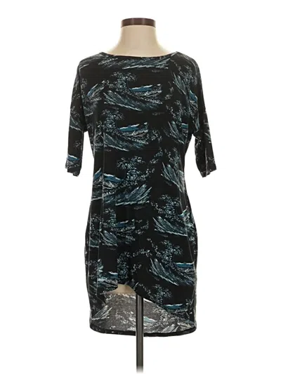 Pre-owned Lularoe Casual Dress In Teal