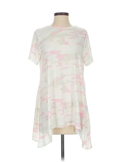 Pre-owned Lularoe Casual Dress In White