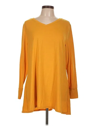 Pre-owned Lularoe Casual Dress In Yellow