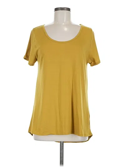 Pre-owned Lularoe Casual Dress In Yellow