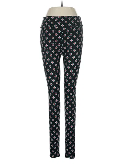 Pre-owned Lularoe Casual Pants In Black